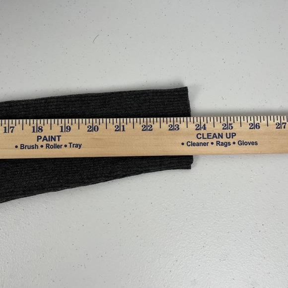 Lauren Ralph Lauren Sweater Women's Size L Gray Striped Turtleneck Logo - Picture 14 of 15